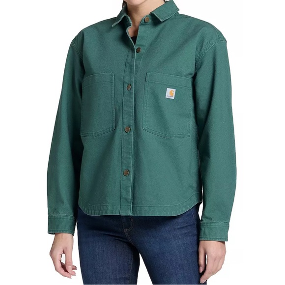 Carhartt Tops - Carhartt Women's Shacket in Teal